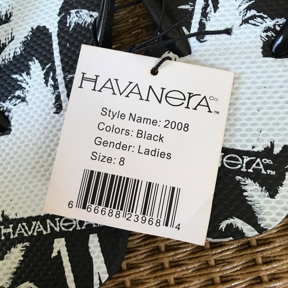 🖤🤍🖤 Havanera Flip Flops 🖤🤍🖤 - Picture 3 of 3